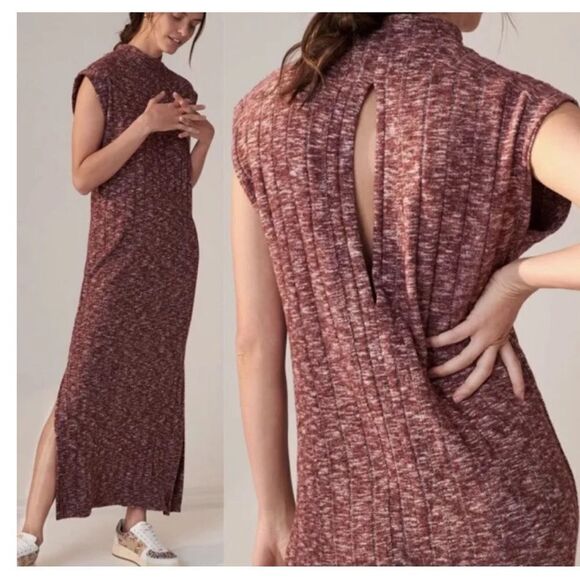 Anthropologie Red Maxi Dress - Picture 2 of 8